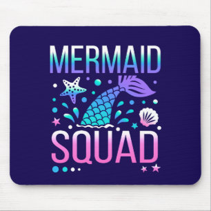 Mousepad Feliz Aniversário Sereia Esquadrão-68296