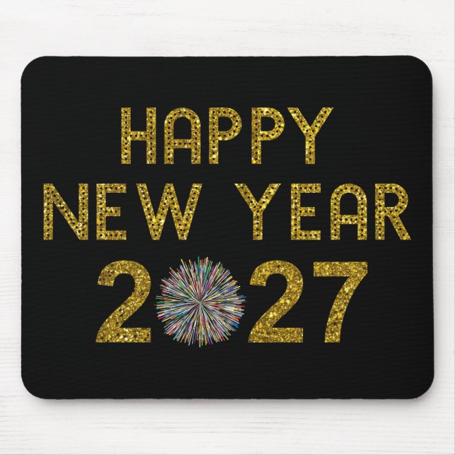 Mousepad Feliz Ano Novo 2027 (Frente)