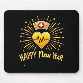 Mousepad Feliz Ano Novo Enfermeira