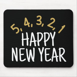 Mousepad feliz ano novo Engraçado