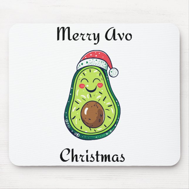 Mousepad Feliz Avo Natal (Frente)