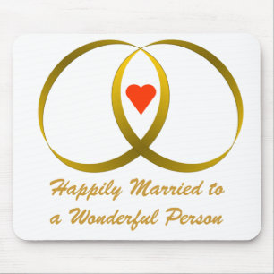 Mousepad Feliz Casado