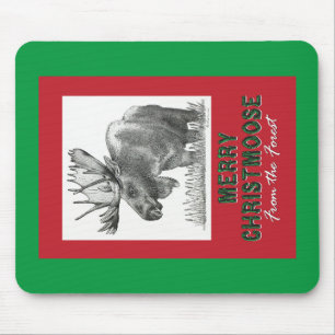 Mousepad Feliz Christmoose