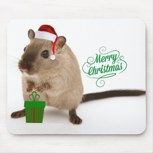 Mousepad Feliz Christmouse (Frente)