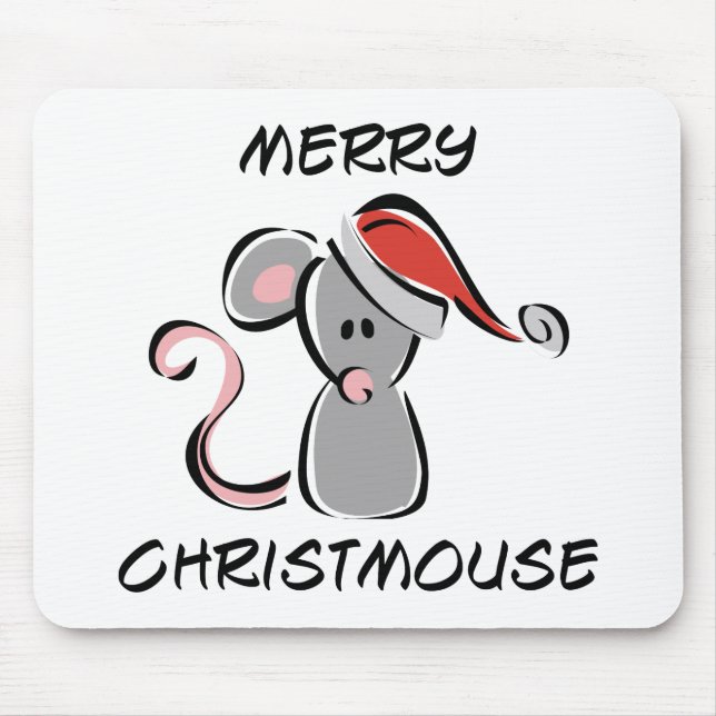 Mousepad Feliz Christmouse (Frente)