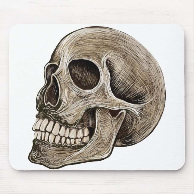 Mousepad Feliz crânio (Frente)