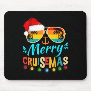 Mousepad Feliz Cruisemas Papais noeis de Natal Reindeer Cru
