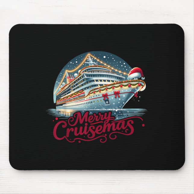 Mousepad Feliz Cruisenatal - Cruze Mas  (Frente)