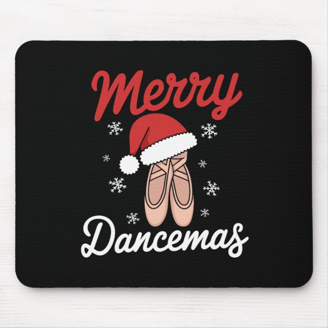 Mousepad Feliz Dancemas Balé Dançarino Professor Natal Dan (Frente)