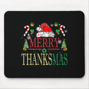 Mousepad Feliz de agradecimento aos Homens da Família Santa