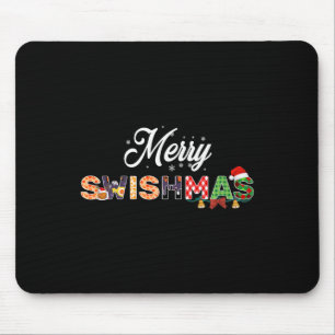 Mousepad Feliz de natal de basquete engraçado Mães de natal