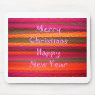Mousepad Feliz Design de Feliz ano novo de Natal