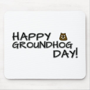 Mousepad Feliz Dia da Marmota!