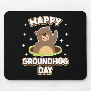 Mousepad Feliz Dia da Marmota 2025