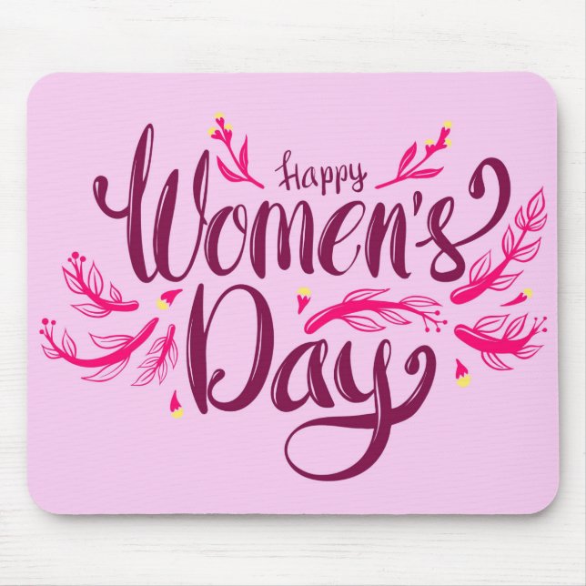 Mousepad Feliz Dia da Mulher (Frente)