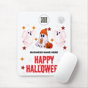 Mousepad Feliz Dia das Bruxas Almofada de Rato Fantasma – C