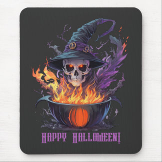 Mousepad Feliz Dia das Bruxas! Caveira das Bruxas