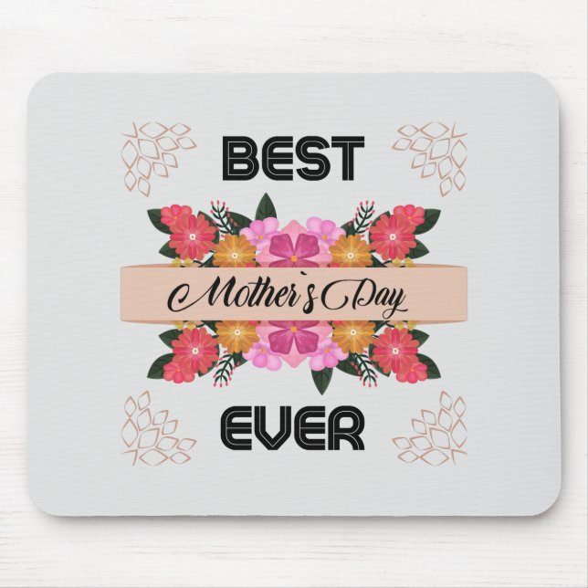 Mousepad Feliz dia de as mães Com Amor (Frente)