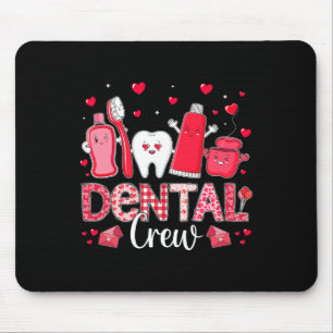 Mousepad Feliz dia de os namorados Dental Crew Love Dental