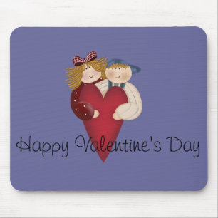 Mousepad Feliz dia de os namorados do Casal do país