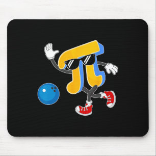 Mousepad Feliz Dia de Pi Boliches Abre Símbolo Pi Professor