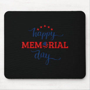 Mousepad Feliz Dia do Memorial - Nunca Esqueceremos O Prese