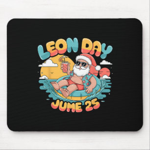 Mousepad Feliz Dia Leon Papais noeis Verão Mais 6 Meses Par
