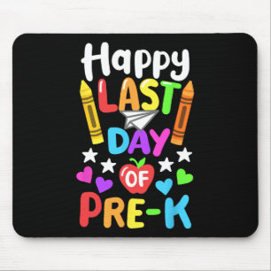 Mousepad Feliz Dia Passado Da Escola Pré-k Cl De 2025 Toddl