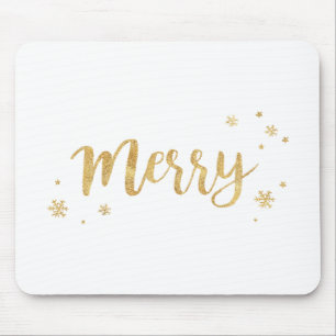 Mousepad Feliz (Dourada)