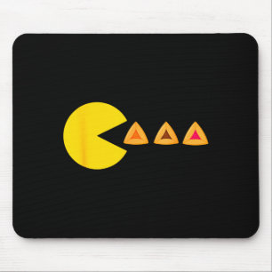 Mousepad Feliz fantasia de Purim videogame comendo hamantas
