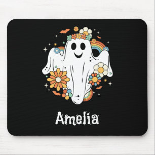 Mousepad Feliz Fantasma Retro Hippie Vibe