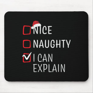 Mousepad Feliz Feliz Natal Família Pajama Homens Que Venham