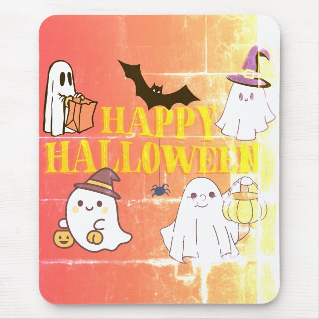 Mousepad Feliz Halloween  (Frente)