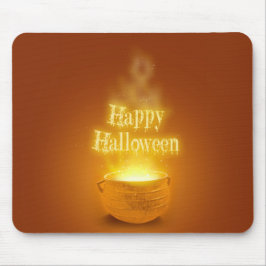 Mousepad Feliz Halloween Caldeirão de Bruxa