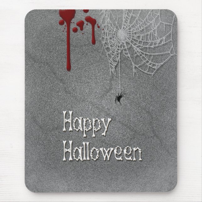 Mousepad Feliz Halloween Spooky Gravestone (Frente)