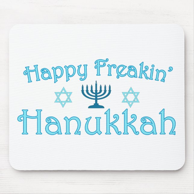 Mousepad feliz hanukkah (Frente)