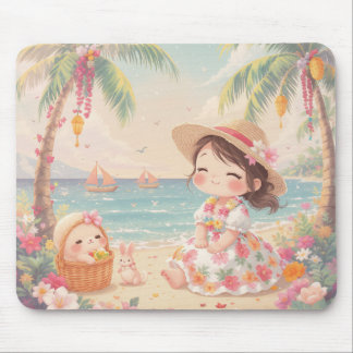 MOUSEPAD FELIZ KAWAII HAVAÍ