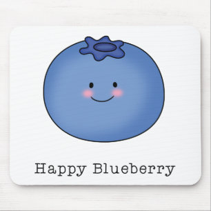 Mousepad Feliz mirtilo