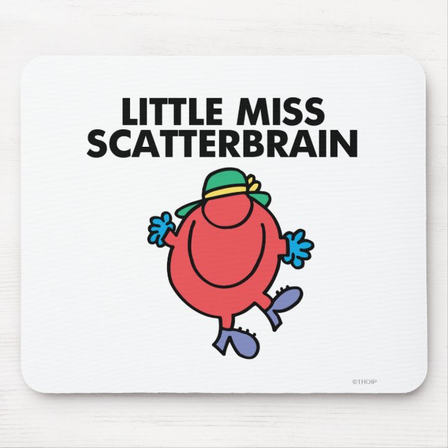 Mousepad Feliz Miss Scatterbrain (Frente)