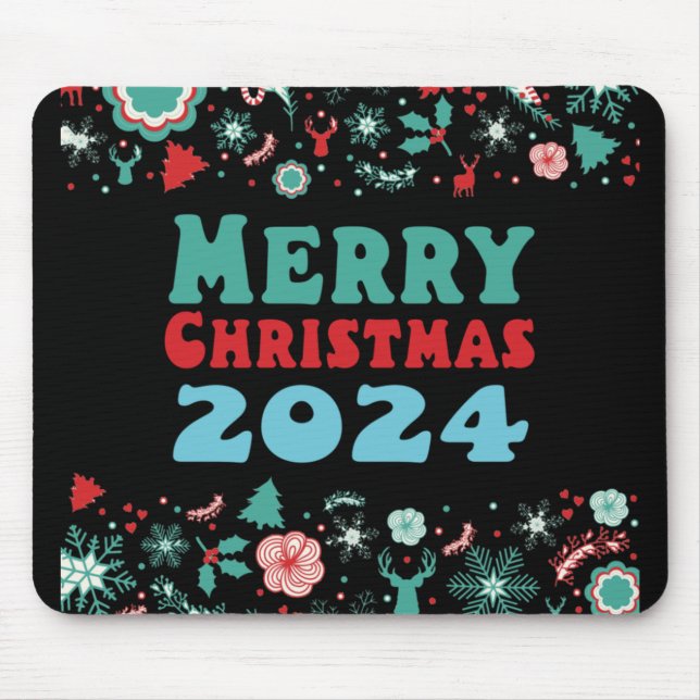 Mousepad Feliz Natal 2024 (Frente)