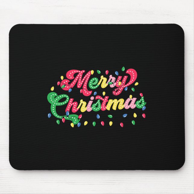 Mousepad Feliz Natal 2024 - Festa de Natal (Frente)