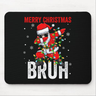 Mousepad Feliz Natal Bruh Xmas Papai Noel Natal Li