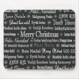 Mousepad Feliz Natal em Várias Línguas