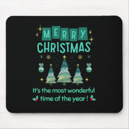 Mousepad Feliz Natal - Hora Maravilhosa do Ano