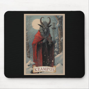 Mousepad Feliz Natal Krampus Xmas Horror Suéter Feio E