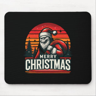 Mousepad Feliz Natal Papais noeis Legal Pé Grande Ho! Ho! H