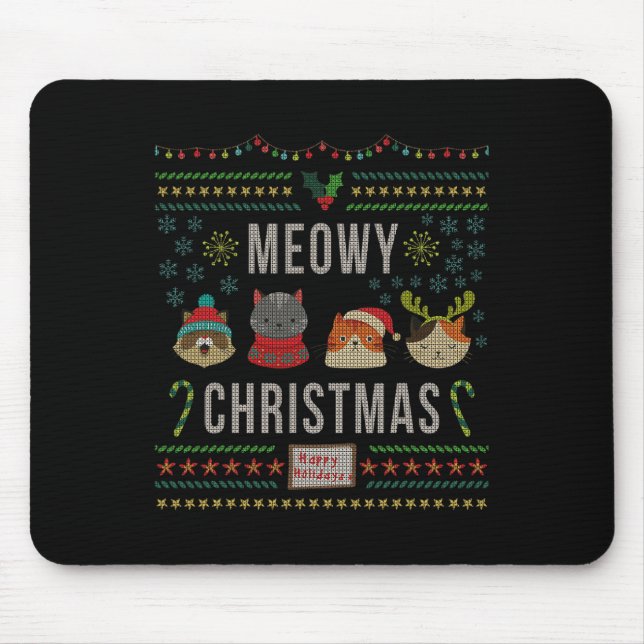 Mousepad Feliz Natal Par De Natal Feliz (Frente)