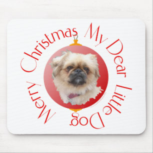 Mousepad Feliz Natal Pékinese