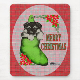 Mousepad Feliz Natal Puppy
