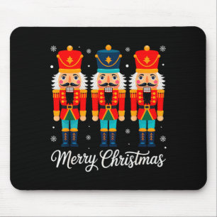 Mousepad Feliz Natal Quebra-Nozes Divertido Natal Família H